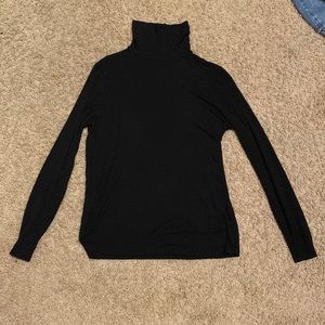 Black turtle neck